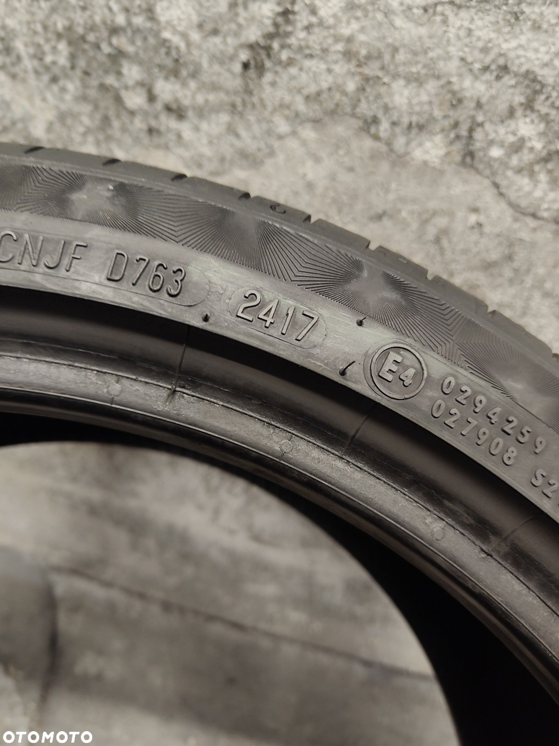 Para opon 205/40R17 Continental 6.7mm Opony Letnie (N771) - 8