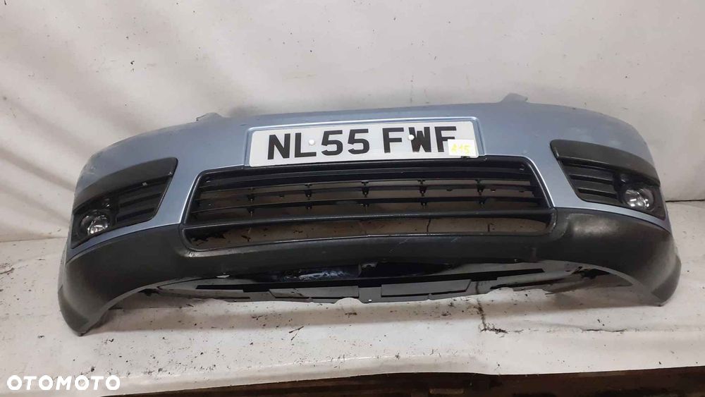 + ZDERZAK PRZÓD PRZEDNI DO FORD FOCUS C-MAX Z3 BŁĘKITNY HALOGENY - 1