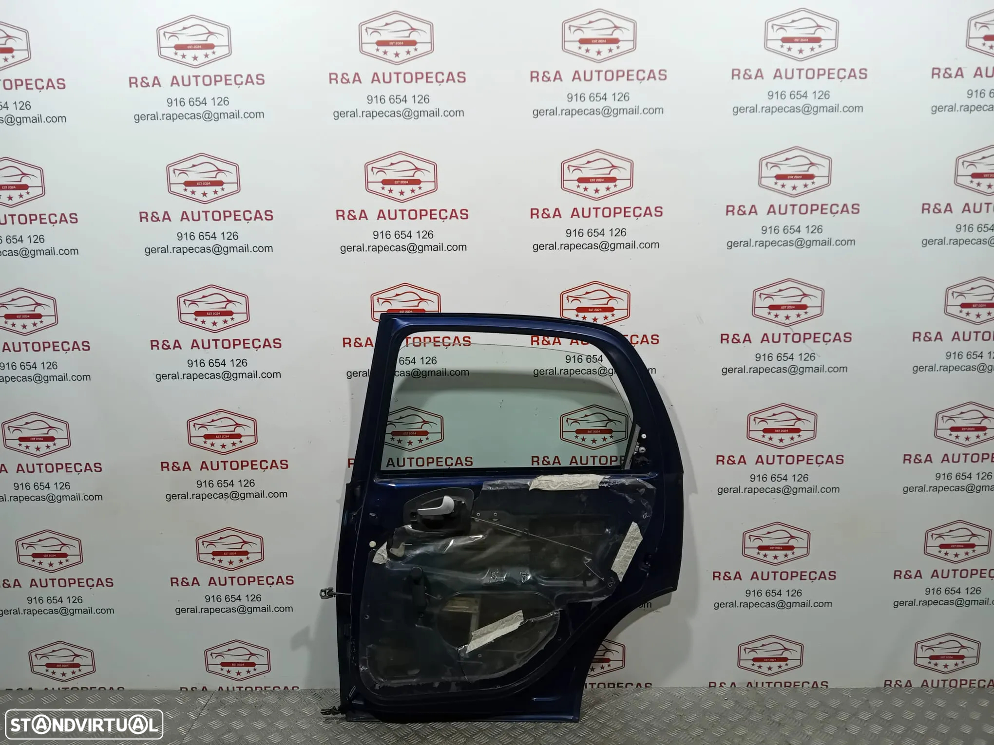 Porta Traseira Lado Direito Opel Corsa C Original - 6
