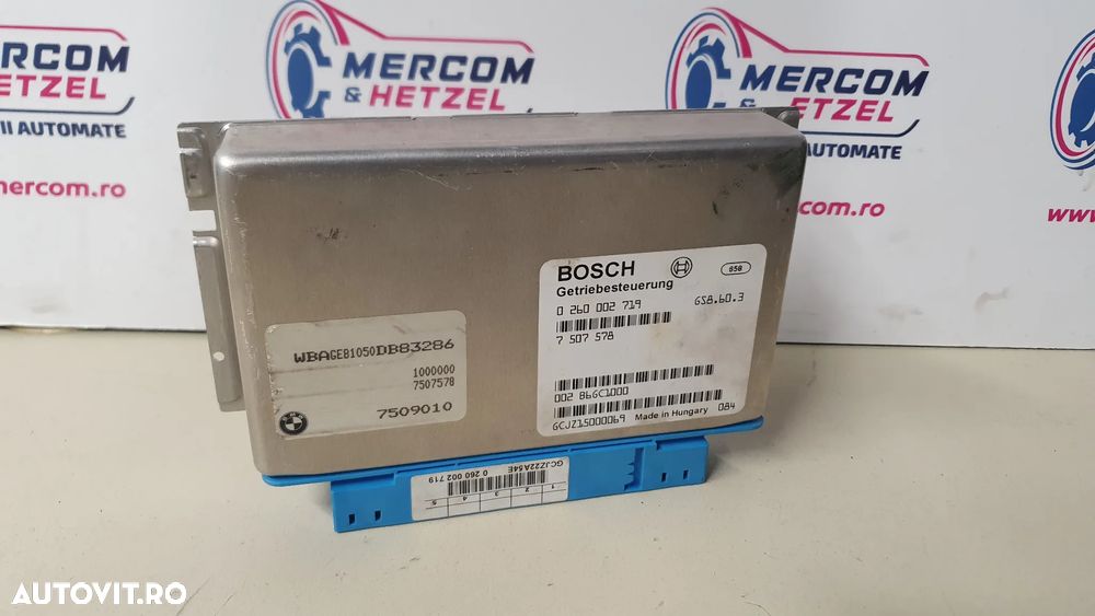 Calculator BMW 740 Diesel E38 2000 an cutie viteze automata ZF5HP30 Bosch 0260002719 BMW 7509010 - 1