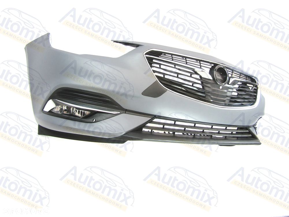 Zderzak przedni Opel Insignia 17 - 20 bez PDC kratki hal chromy Kompletny ! - 12