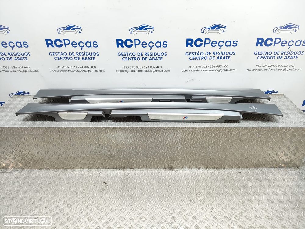 Conjunto Embaladeiras Saias Laterais Esquerda Direita BMW Pack M Serie 1 E87 Original - 5