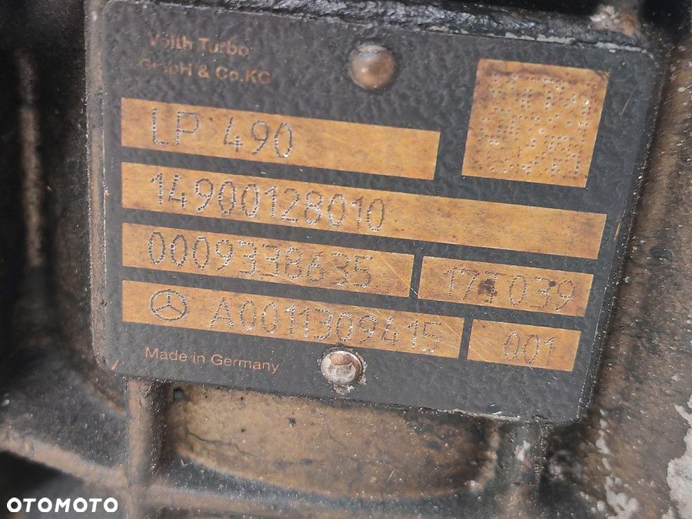 KOMPERESOR SPRĘŻARKA POWIETRZA MERCEDES ATEGO EURO 6 LP490 A0011309415 OM936 - 4