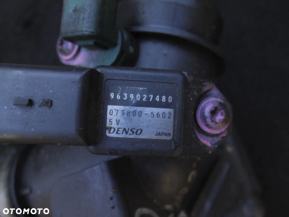 1.6CiTD MAZDA 3 PRZEPUSTNICA 9655971880 25352157 VOLVO FORD 1.6D CZUJNIK CIŚNIENIA MAPSENSOR 9639027480 079800-5602 - 5