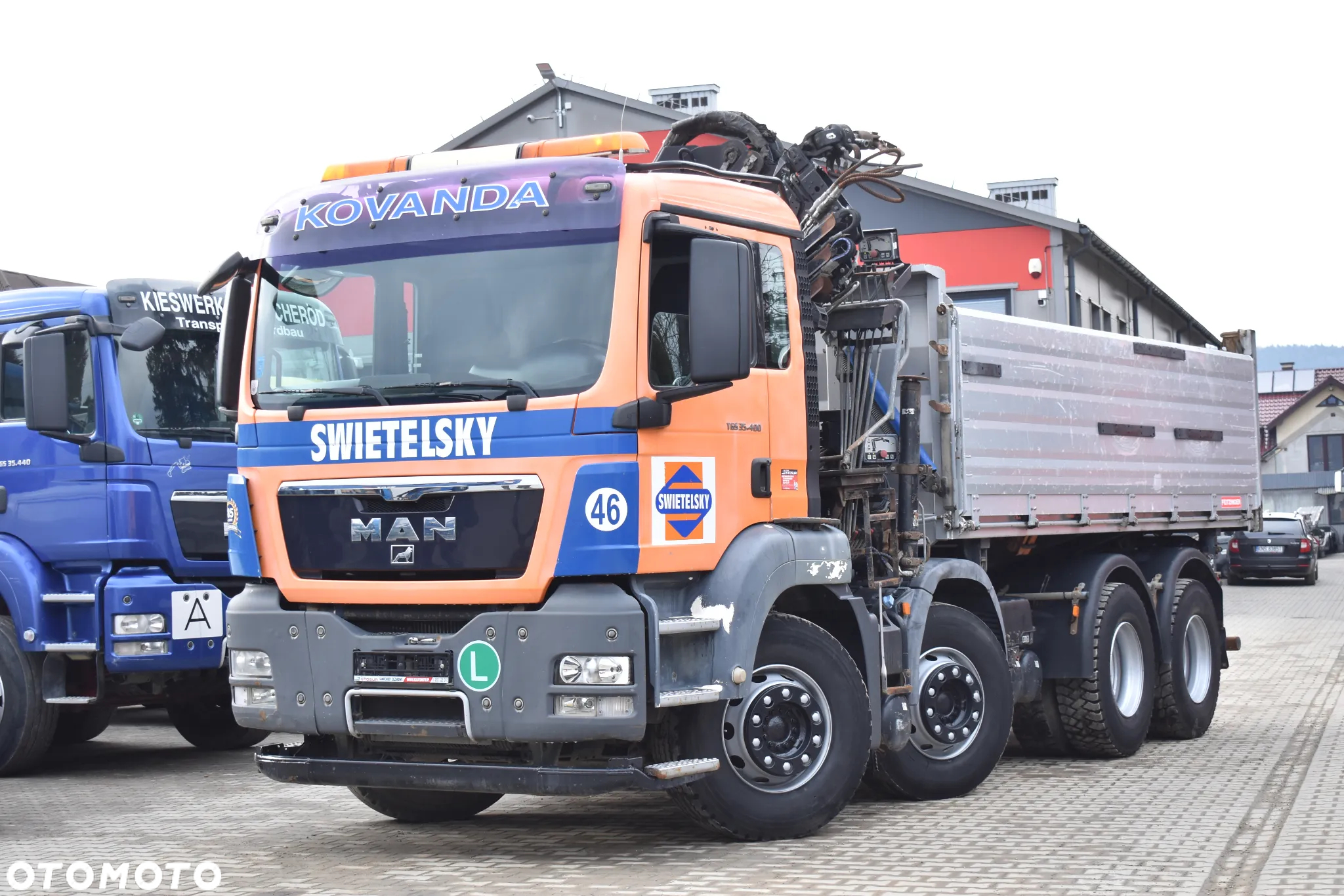 MAN TGS 35.400 Euro5 Wywrotka 8x4 + HDS HIAB XS 144 / Manual/ Resor / Kran/ Crane / Manipulator/ Sprowadzony z Austrii - 4