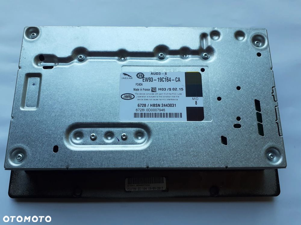 12227 Wzmacniacz EW93-19C164-CA Jaguar XF X250 Lift - 1