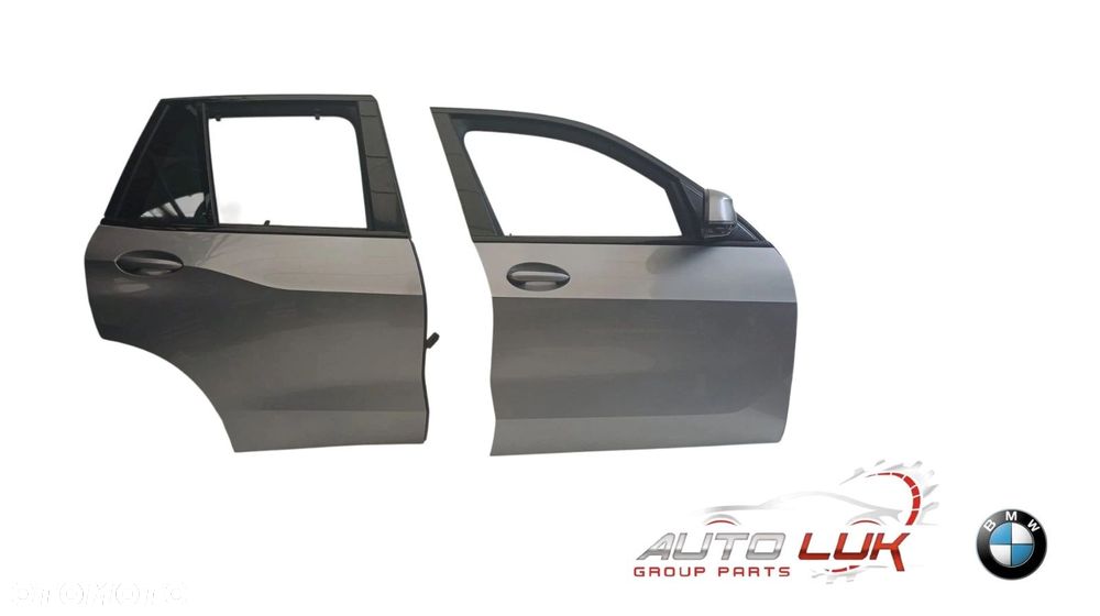 BMW X5 G05 F95 DRZWI PRAWE TYŁ C4W SKYSCRAPER GRAU METALLIC W KOLOR - 1