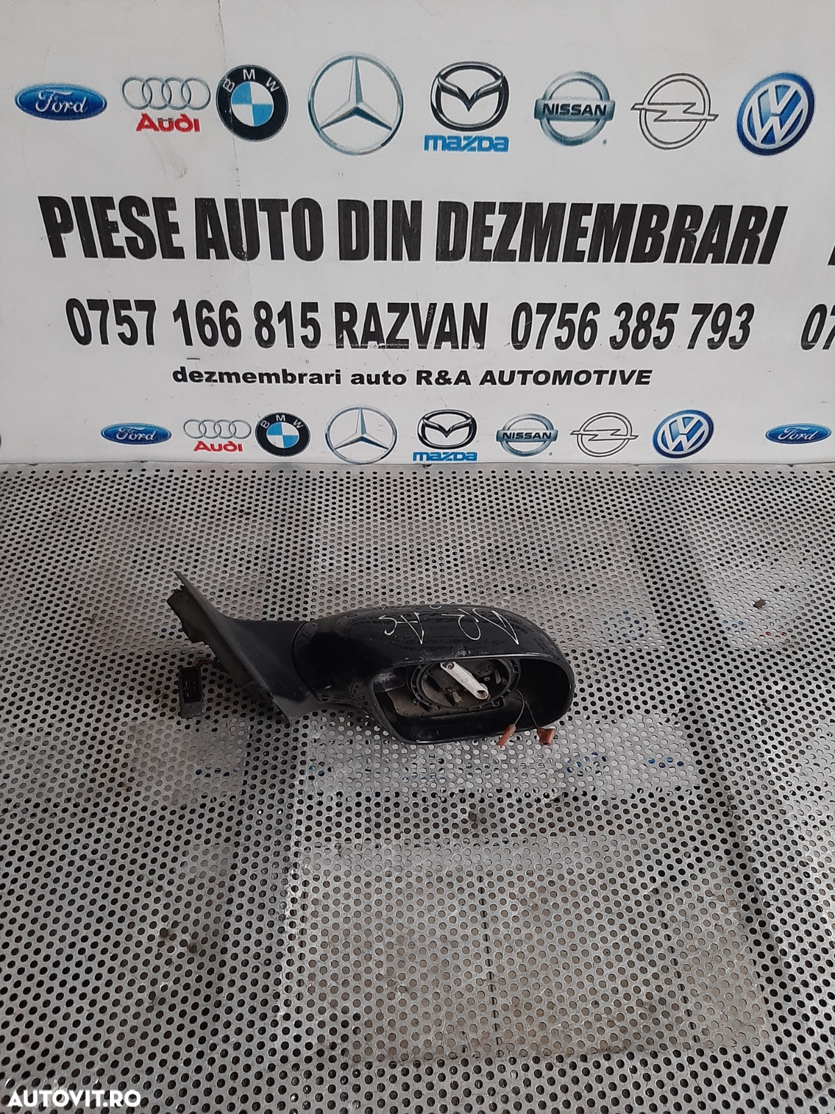 Oglinda Dreapta Electrica Fara Sticla Audi A5 C5 An 1998-1999-2000-2001-2002-2003 Vanduta De Firma - 3
