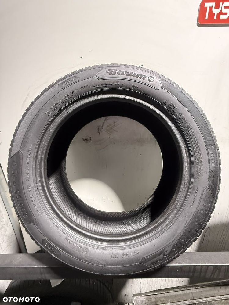 Opony letnie 205/55R16 Barum Bravuris 2szt #L3067 Komplet Używanych - 4