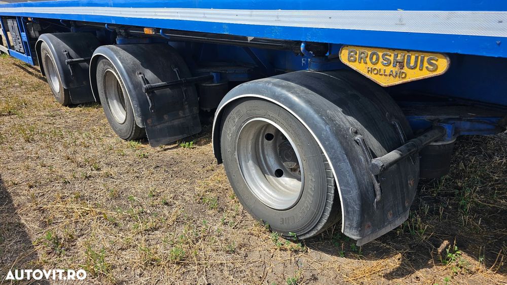 Broshuis 3 axe Semiremorcă platformă extensibila la 46 m - 4