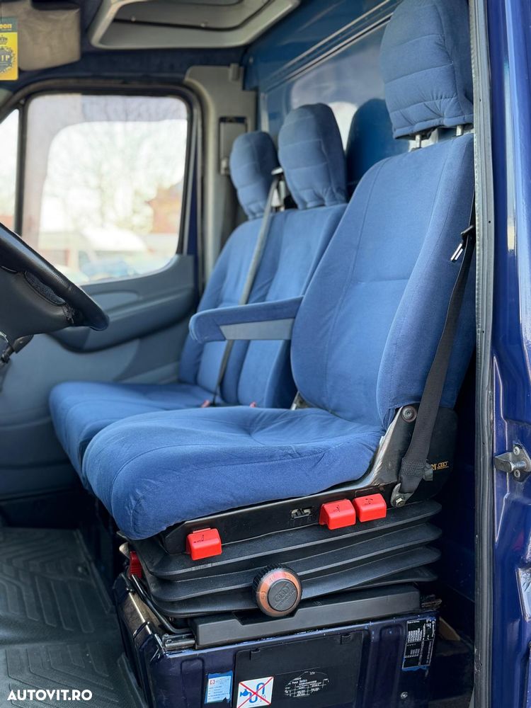 Mercedes-Benz SPRINTER 416 CDI, PUNTE DUBLA si PRELATA NOUA - 13