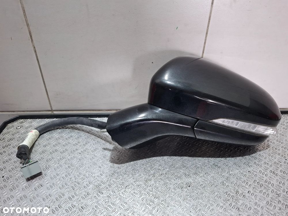lusterko lewy przód zewnętrzne drzwi podświetlane Ford Mondeo MK5 2013 rok kolor UH 7-PIN - 2