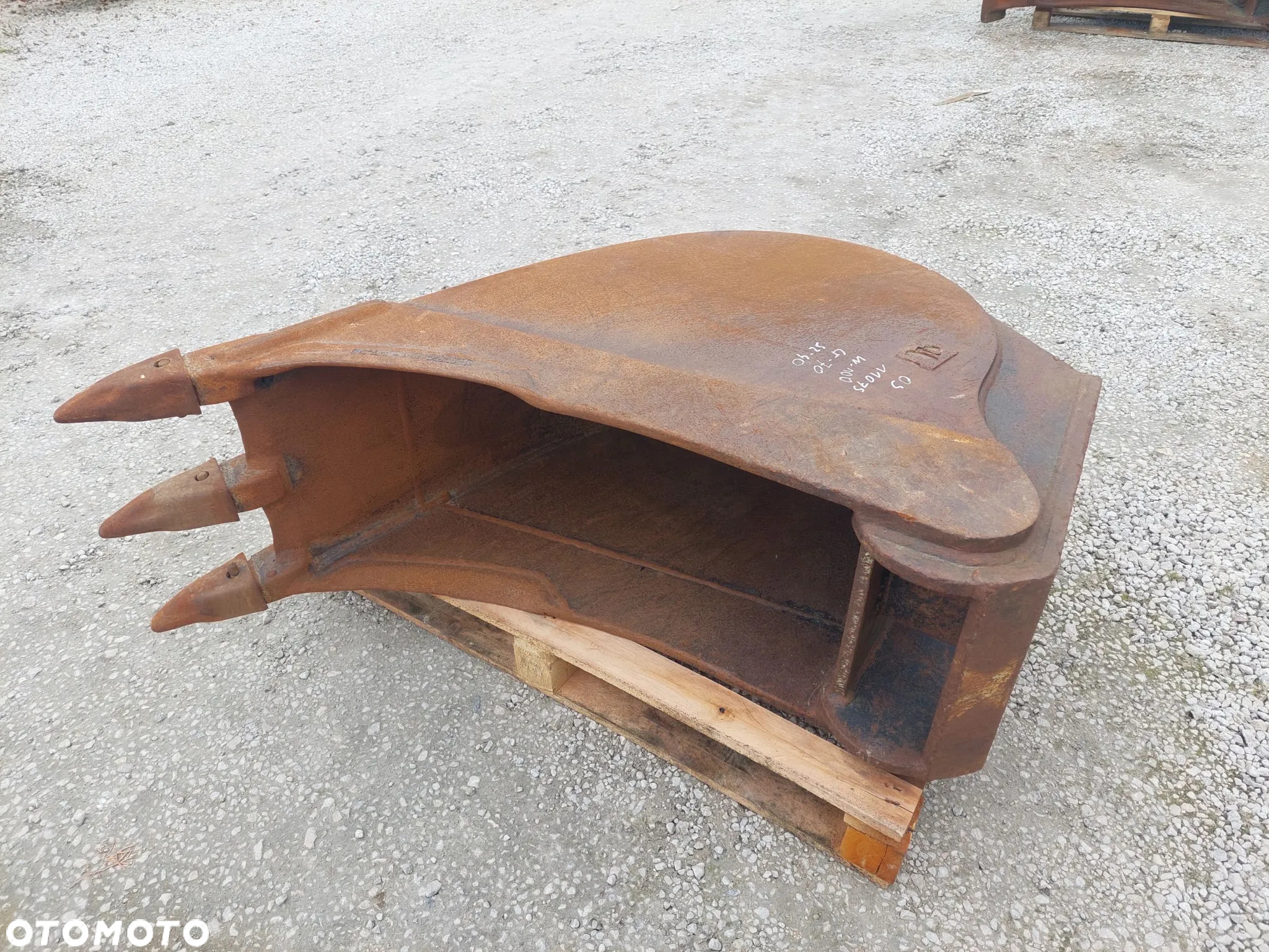 Łyżka 40cm do kopania koparki na szybkozłącze Nado SK 15 20 Komatsu PW PC 130 138 140 148 160 180 210 - 12