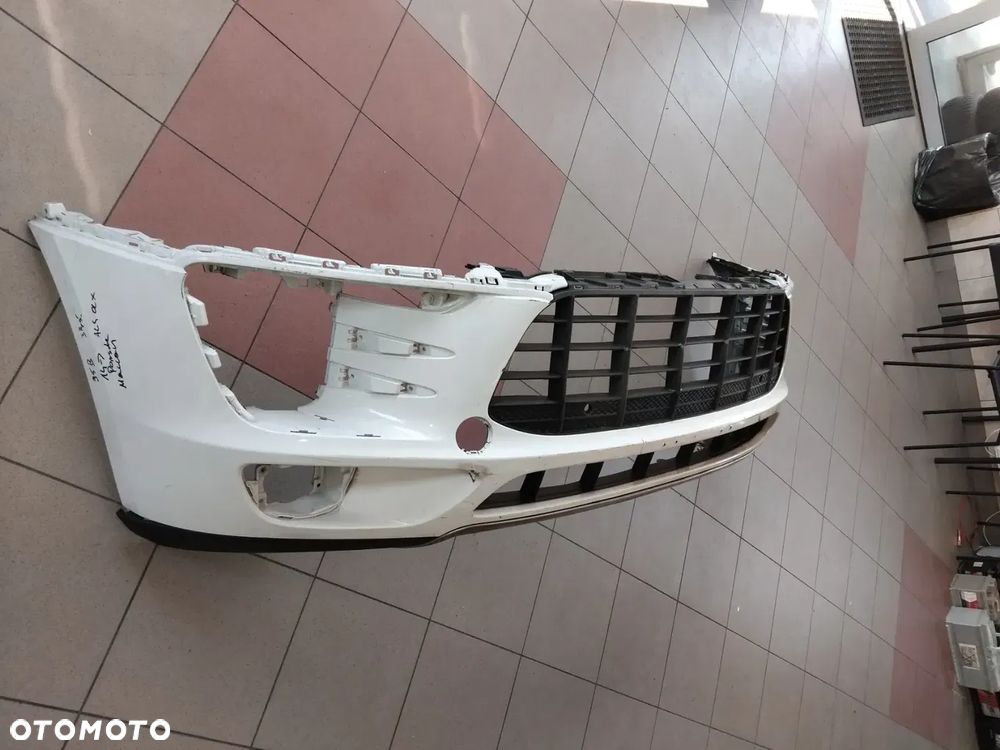 Porsche Macan 14- 95B zderzak przedni spoiler metal - 5