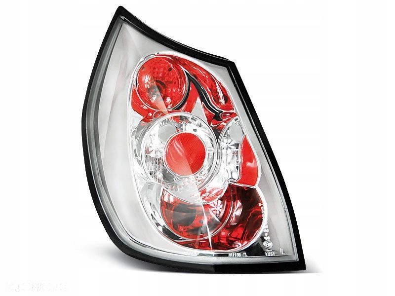 Lampy Tylne Renault Scenic 2003-06 Chrom Design - 1