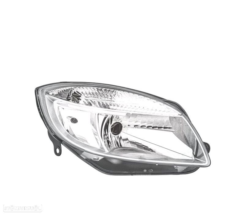 FARÓIS OPTICAS SKODA FABIA 07-09 E ROOMSTER 06-10 - 1