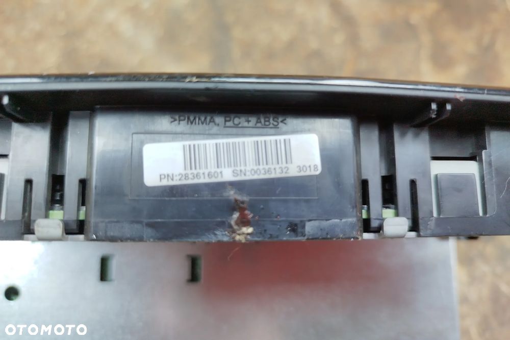 RADIOodtwarzacz CDF250FL delphi 7355596850 GRA, uszkodzony potencjometr do Ducato lift 14- boxer jumper lift 14- - 8