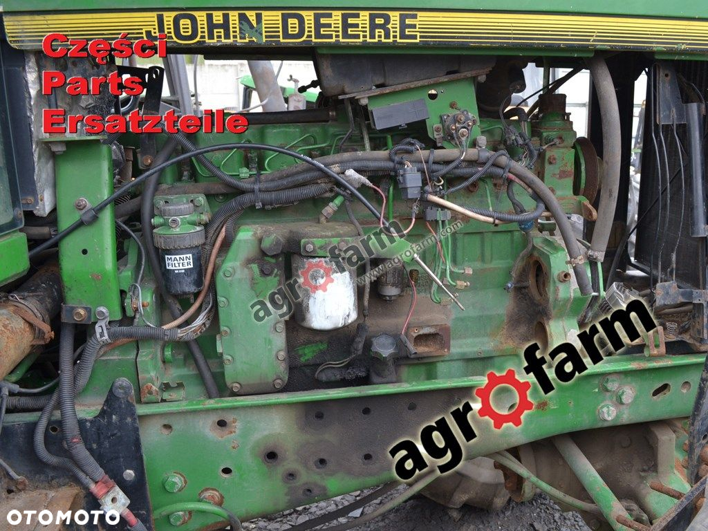 John Deere 7800 części, silnik, skrzynia biegów - 4