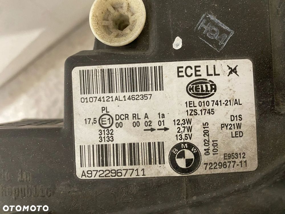 BMW 1 F20 LAMPA PRZOD LEWA BI-XENON LED - 4