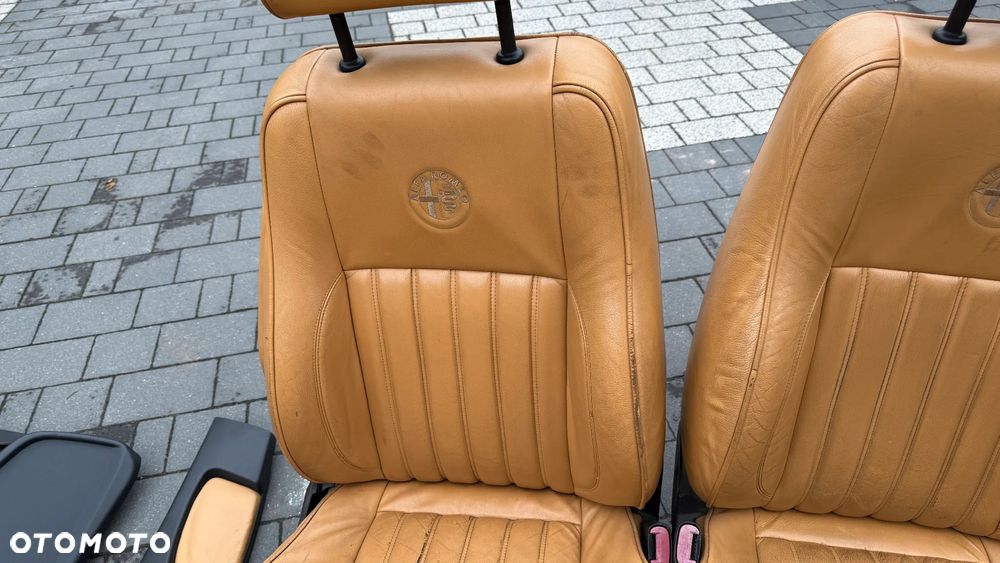 Alfa Romeo 156 Sedan Komplet Skóry Fotele Kanapa EU Tapicerka Podgrzewane - 13