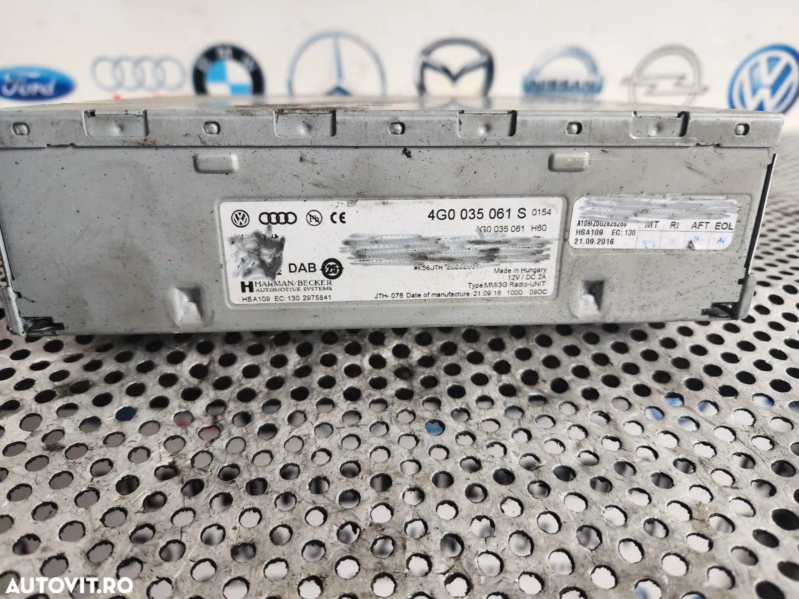 Unitate Naviagatie MMI 3G Audi A4 B8 A5 A6 C7 A7 Cod 4G0035061S - Dezmembrari Arad - 5
