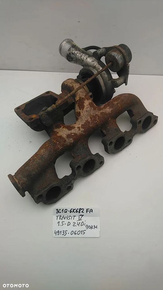 TURBINA 1.5 D 2.4 DI 90KM 125KM TRANSIT V 3C1Q-6K682FA 49135-06015 - 5