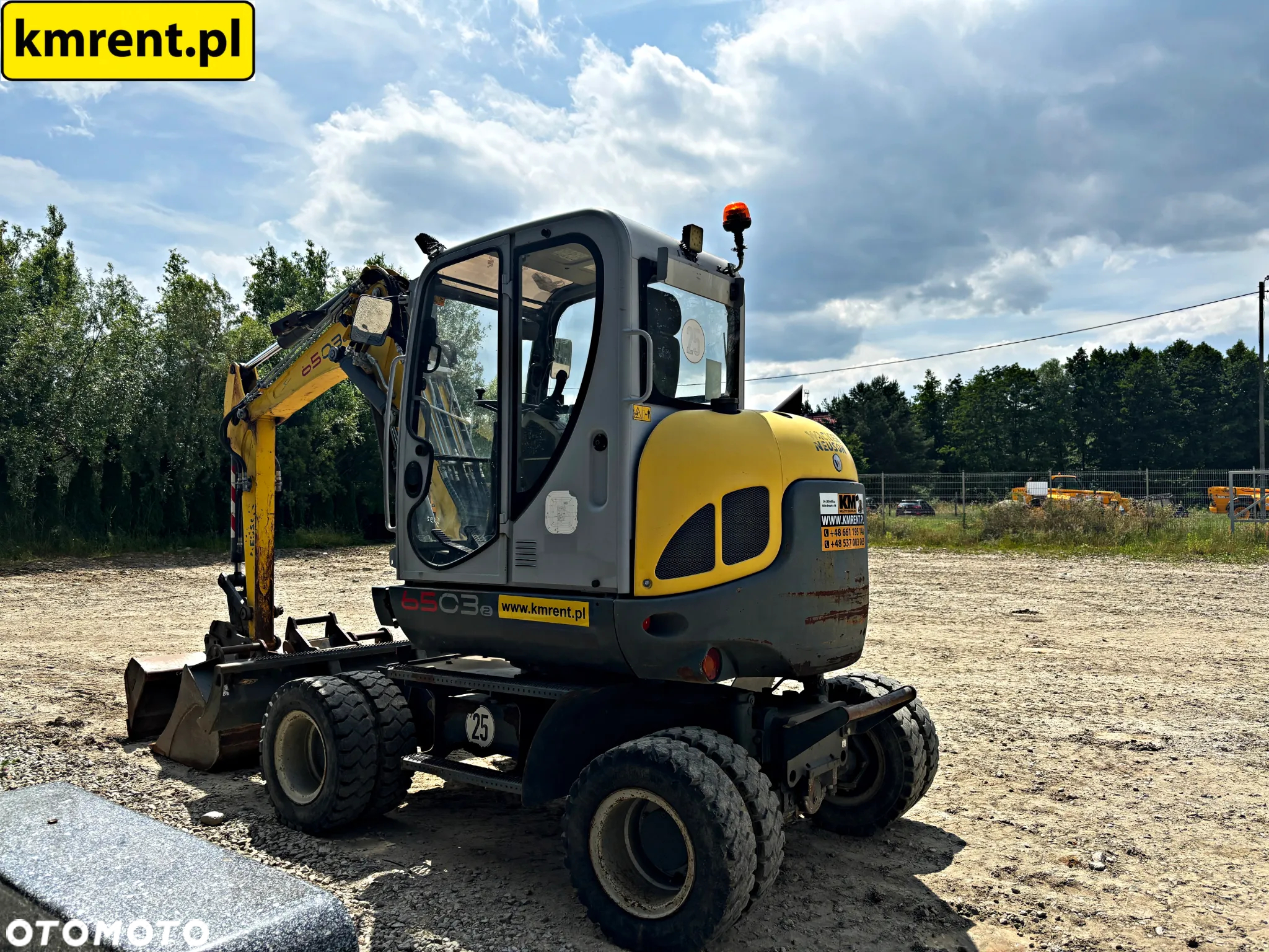 Wacker Neuson 6503 -2 KOPARKA KOŁOWA 2015R. | EW 65 KOMATSU PW 98 LIEBHERR A 309 VOLVO EW60 - 12