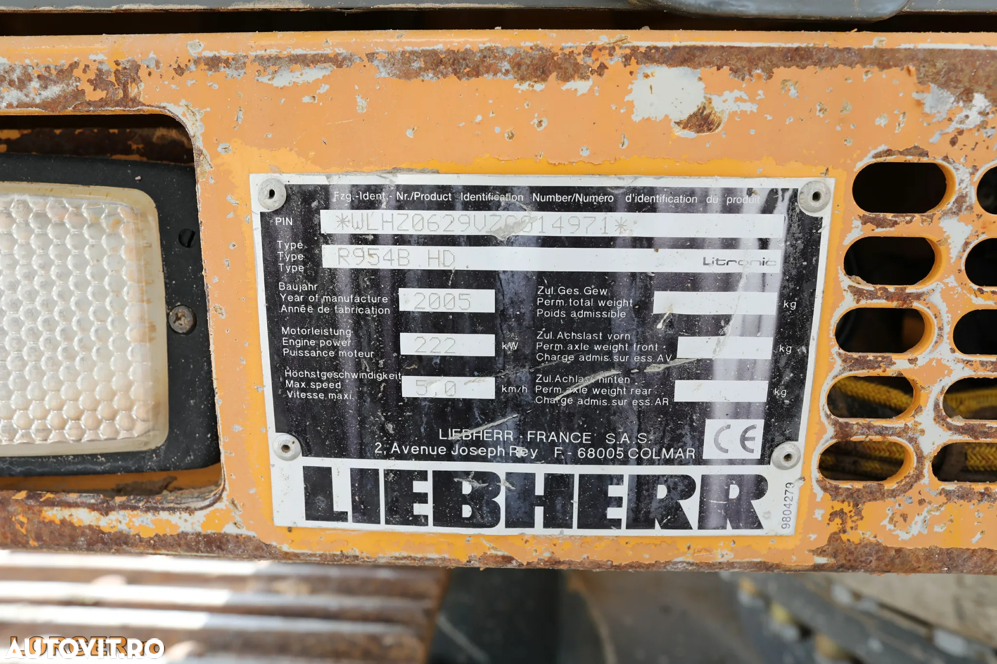 Liebherr R 954 B - 17