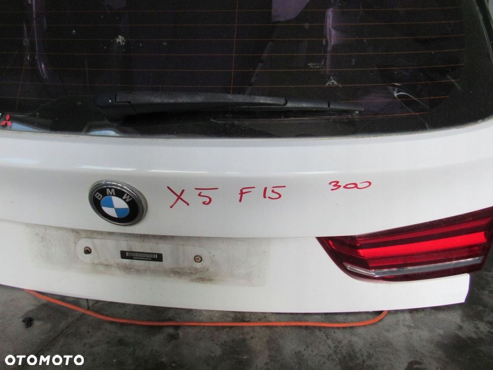 BMW X5 F15 2015 Z Tył klapa bagażnika - 4
