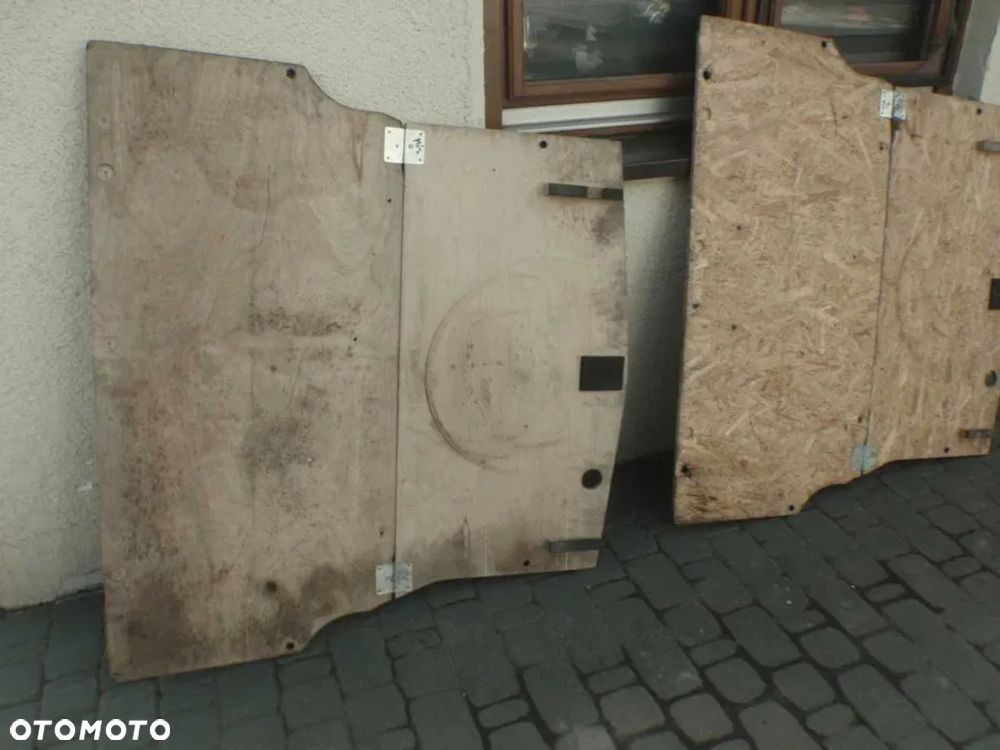 podłoga płyta sklejka schowek zawias bagażnika panda punto II van - 3