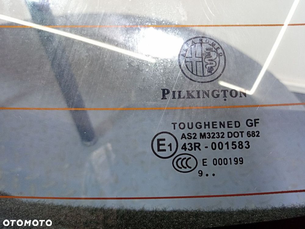 ALFA ROMEO MITO TYLNA KLAPA BAGAŻNIKA 805/A NERO - 5