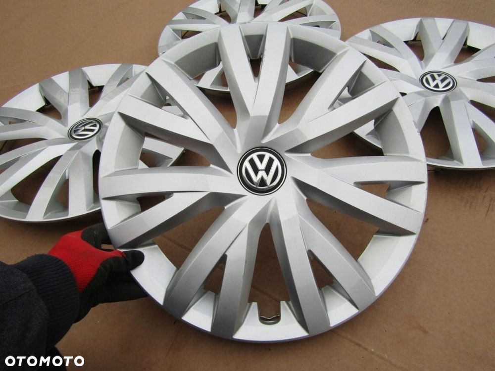 4x Kołpaki 16 VW Golf V VI VII VIII Jetta Caddy Eos Touran Passat B5 B6 B7 - 1
