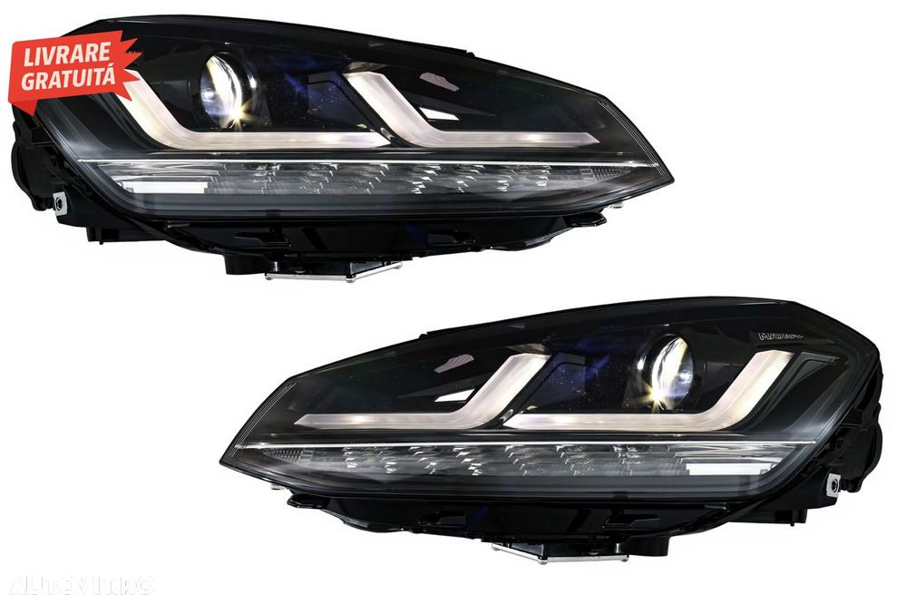 Faruri LEDriving Osram Full LED VW Golf 7 VII (2012-2017) Negru pentru Faruri Xeno- livrare gratuita - 5
