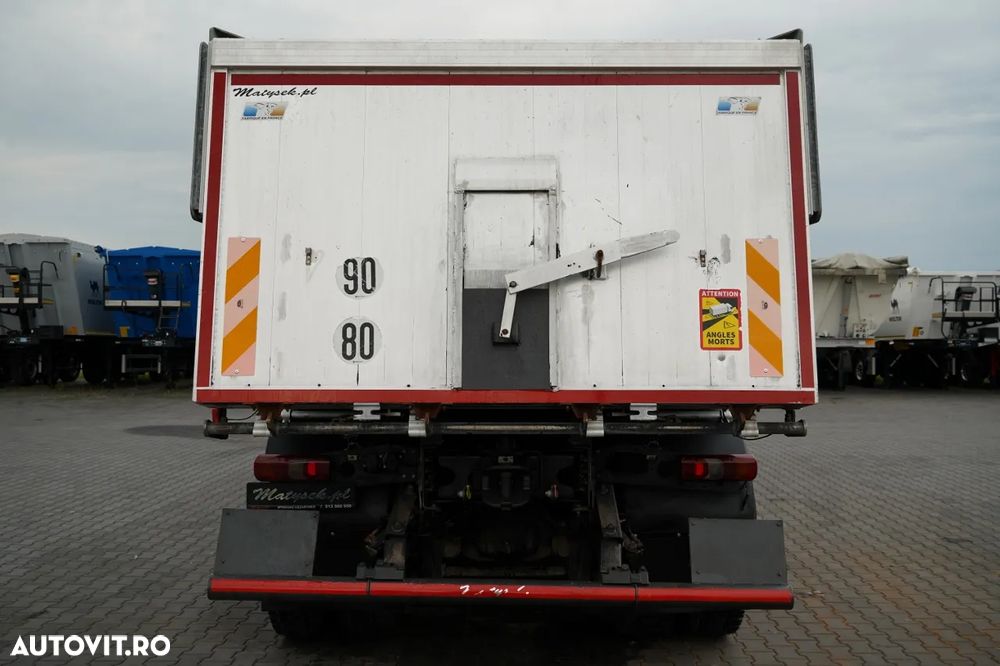 Mercedes-Benz AROCS 3243 / 8x4 / BASCULANĂ 20mc / BASCULANĂ SPATE / EURO 6 / PNEURI 100% / ÎNCĂRCARE: 19.500 KG / HIDROCLAP - 19