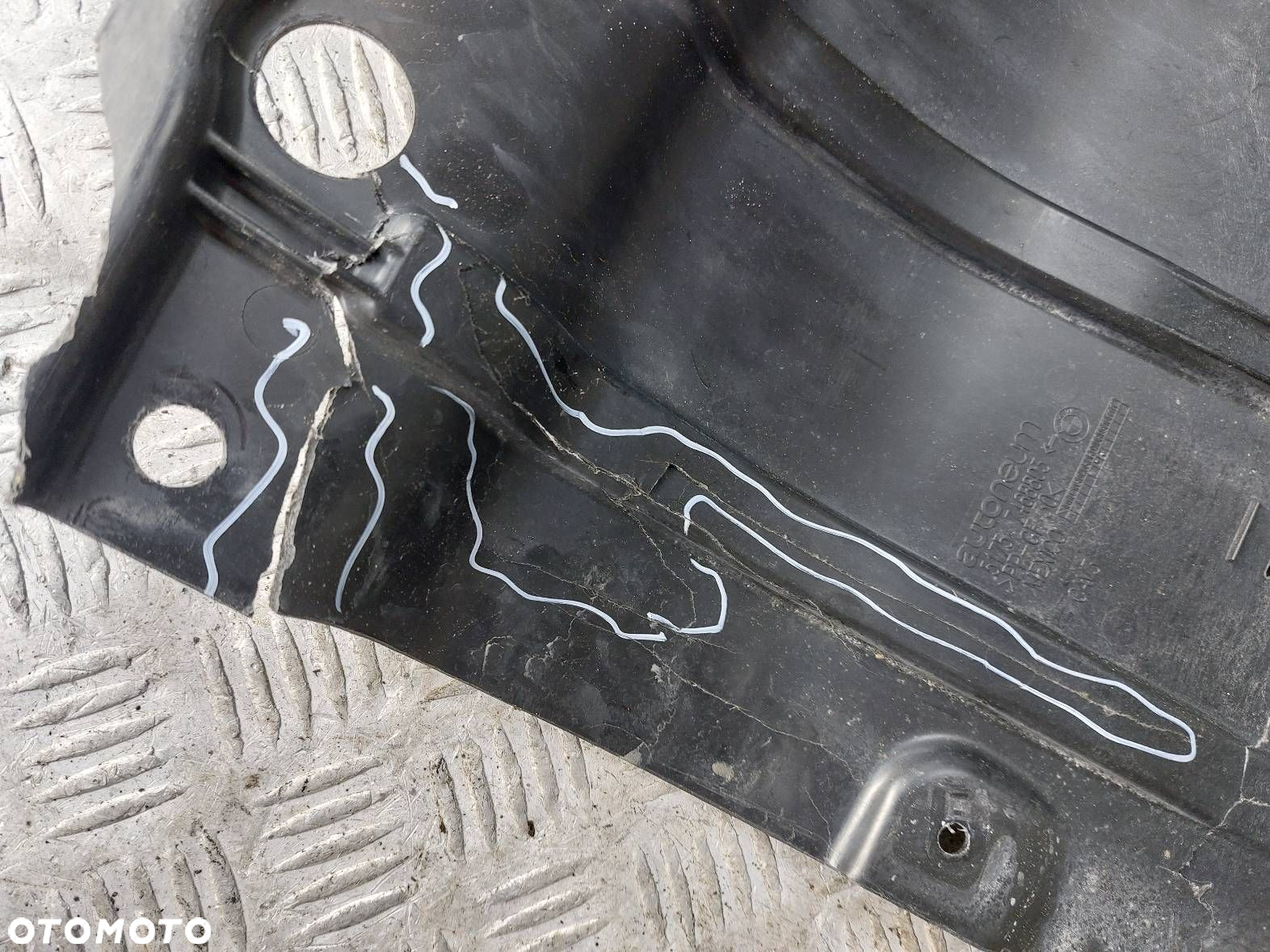 OSŁONA SILNIKA DOLNA BMW X5 G05 7468803 7424879 - 2