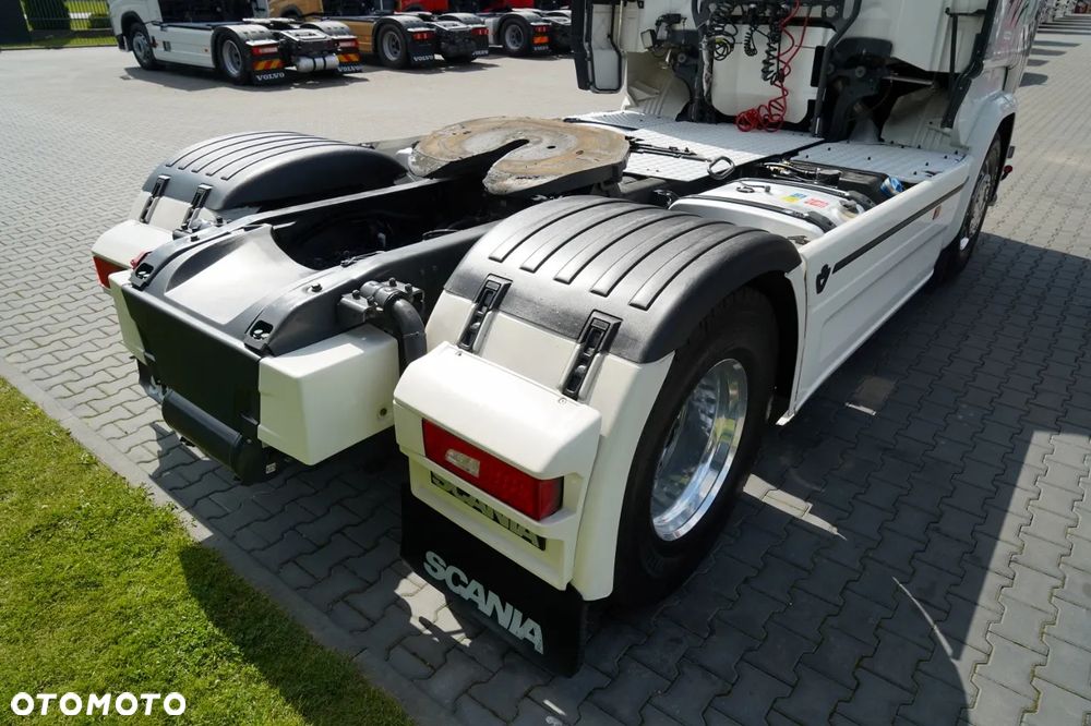 Scania R 580 / V8 / RETARDER / CAŁA NA PODUSZKACH / KLIMA POSTOJOWA / SKÓRY / OPONY 100 % / PO ZŁOTYM KONTRAKCIE SERWISOWYM - 15
