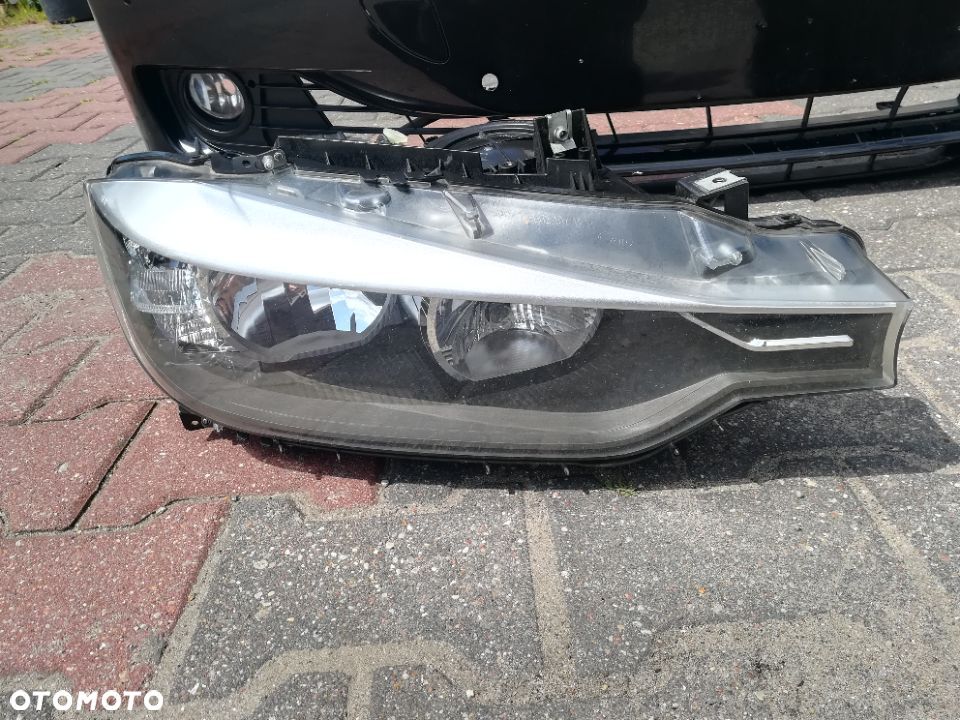 ZDERZAK PRZÓD BMW 3 F30 WERSJA USA, REFLEKTOR, HALOGEN - 3