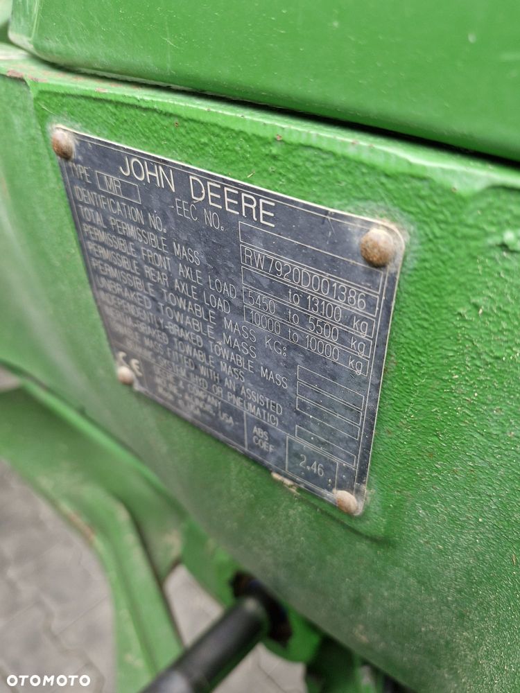 John Deere 7820 - 13