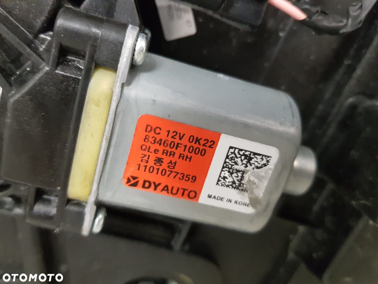 GŁOSNIK PODNOSNIK MECHANIZM SZYBY SILNIK PROWADNICE DRZWI PRAWY TYLNY PRAWA TYŁ KIA SPORTAGE IV 4 16 - 4