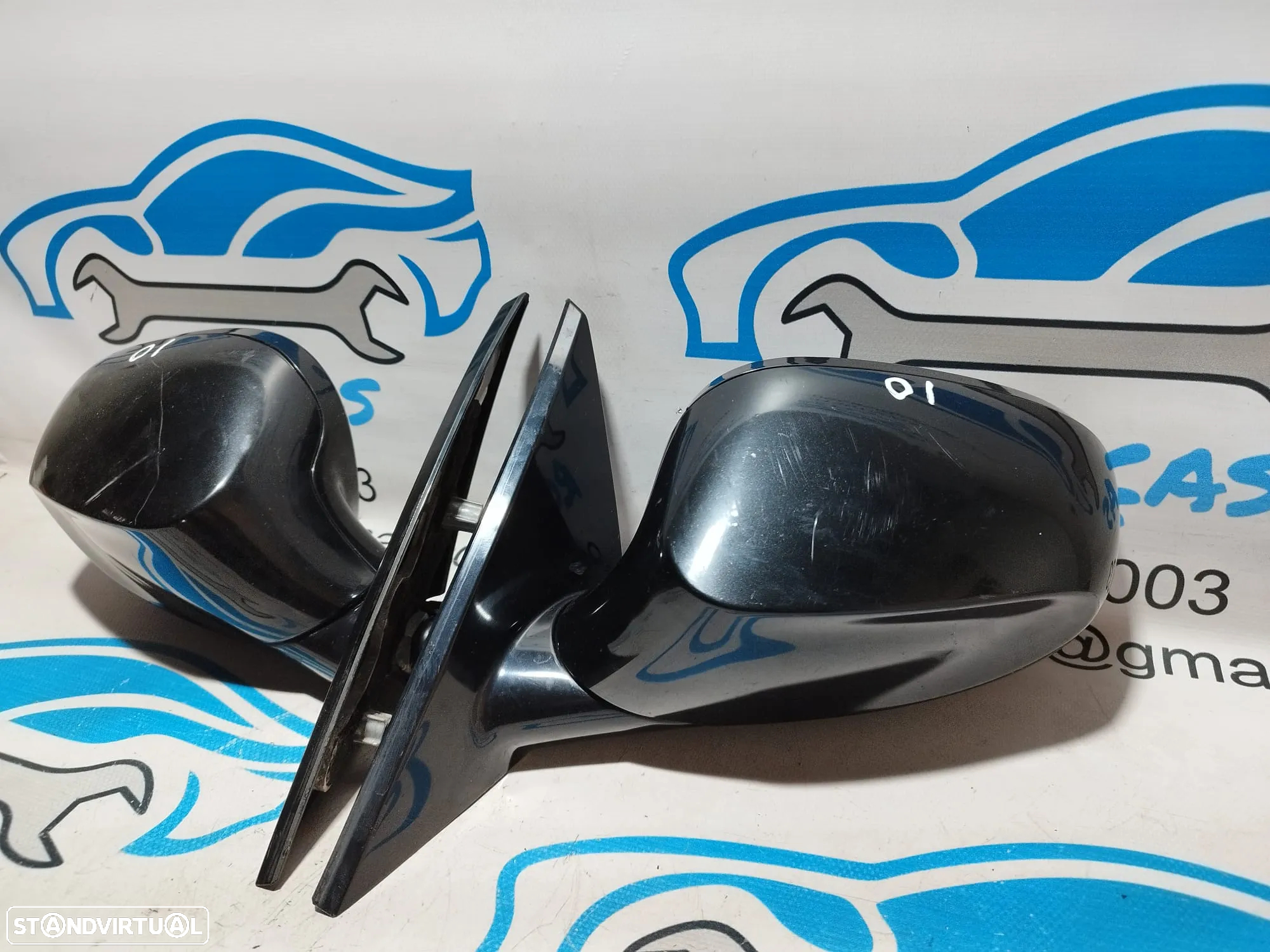 ESPELHO RETROVISOR ESQUERDO DIREITO BMW SERIE 1 E88 CABRIO 51167268307 7268307 51167268308 7268308 E82 COUPE E81 ELETRICO AQUECIDO ESPELHOS RETROVISORES - 5