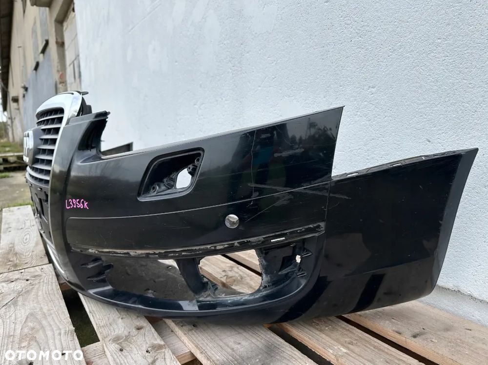 ZDERZAK PRZÓD PRZEDNI AUDI A6 C6 4F0 2004- 4F0807437E + GRILL CAŁY ORYGINAŁ - 2