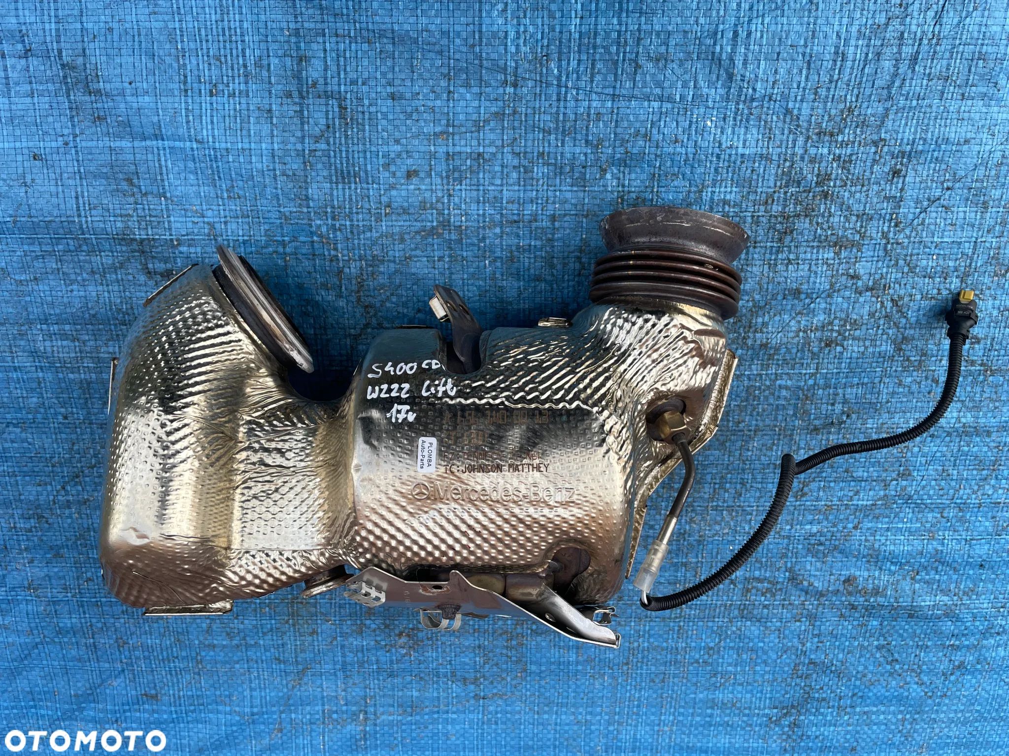MERCEDES S W222 / A6561400013 / DPF FAP ADBlue Filtr Cząstek Stałych Katalizator / CZUJNIK TEMPERATURY / ORYGINAŁ - 1