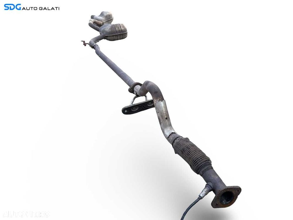 Ansamblu Complet Evacuare Toba Tobe Teava Esapament Intermediara Finala Volkswagen Golf 5 1.4 TSI CAXA 2004 - 2008 [LC3431] - 4