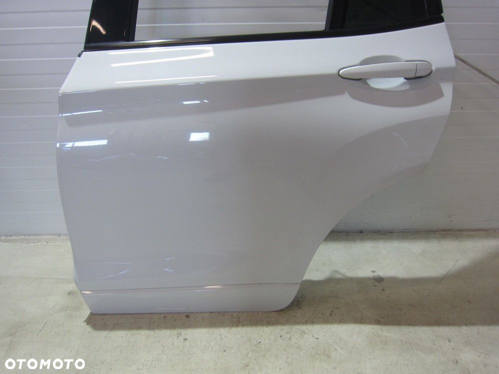BMW X3 F25 DRZWI LEWE TYLNE TYŁ BIAŁE A300 ALPINWEISS MPAKIET 7238695 - 2
