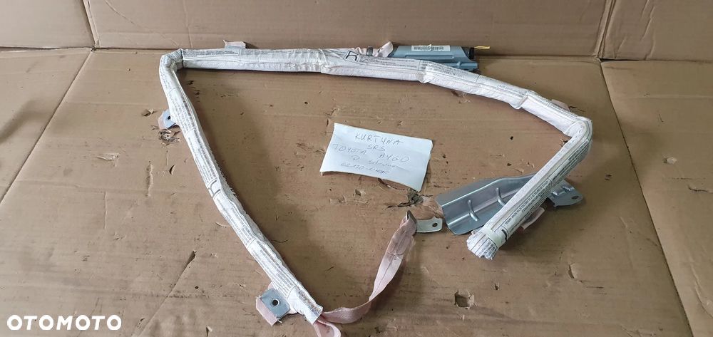 Kurtyna airbag poduszka boczna prawa Toyota Aygo I 62170-0H010 - 1