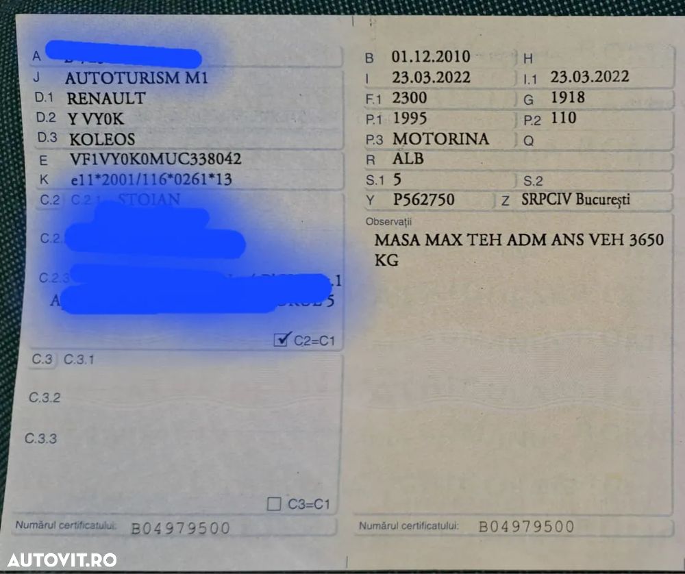 Renault Koleos 2.0 dCI 4X4 Dinamique Aut - 18