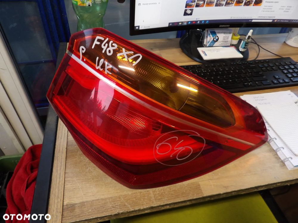 BMW - F48,X1 - PRAWA LAMPA TYLNA - EUROPA - 7488546 - 1