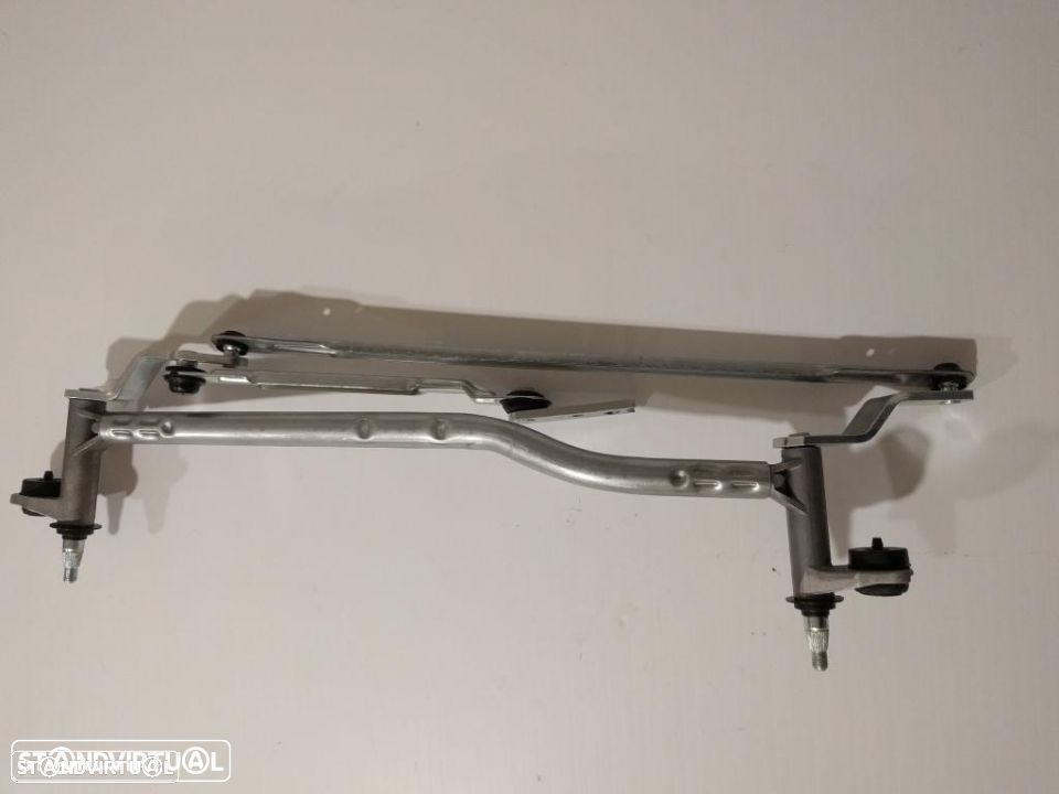 Estrutura mecanismo motor limpa para brisas / limpa vidros  vw caddy - vw touran 2004 a 2012 novo - 1