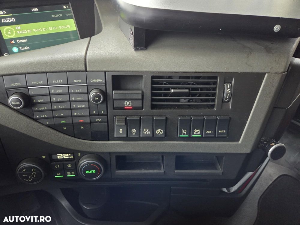 Volvo FH500, 2019, 640.248km, Automata, 2 rezervoare 1.175l, FRIGIDER, AER CONDITIONAT STATIONARE, balon puntea fata, aeropachet, rulata doar in GERMANIA, Carte identitate RAR, posibilitate leasing 3 ani-PROMOTIE 38.900 EUR+Tva - 26