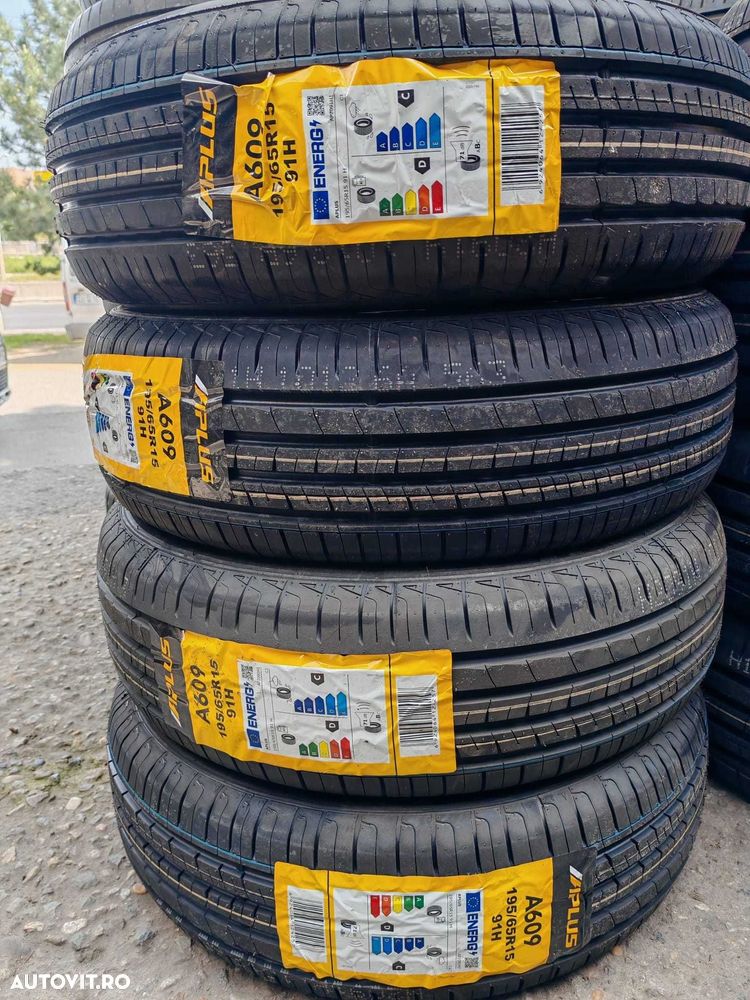 4 anvelope 195/65 R15 Aplus, NOI! - 1